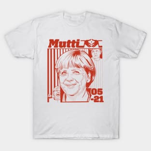 Mutti Merkel - red T-Shirt